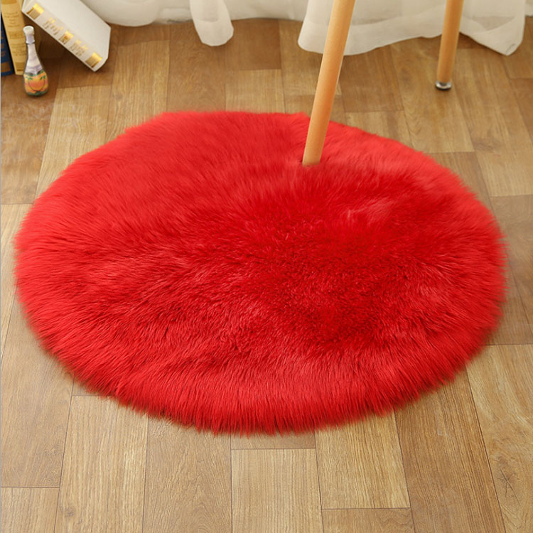Faux Fur Round Rugs